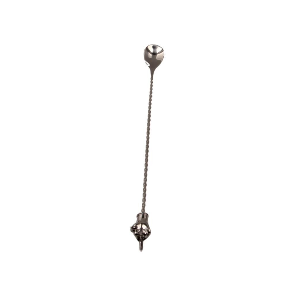 Globy Burgulu-Tek Parmak Bar Kaşığı 30 cm