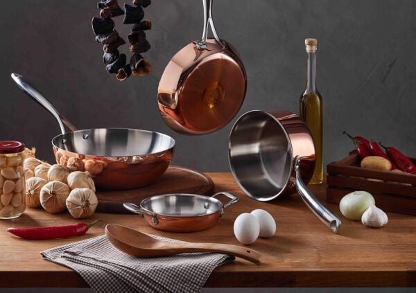 Altınbaşak Elit Multi Metal Bakır Yumurta Sahanı 14 cm