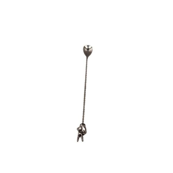 Globy Burgulu - İki Parmak Bar Kaşığı 40 cm