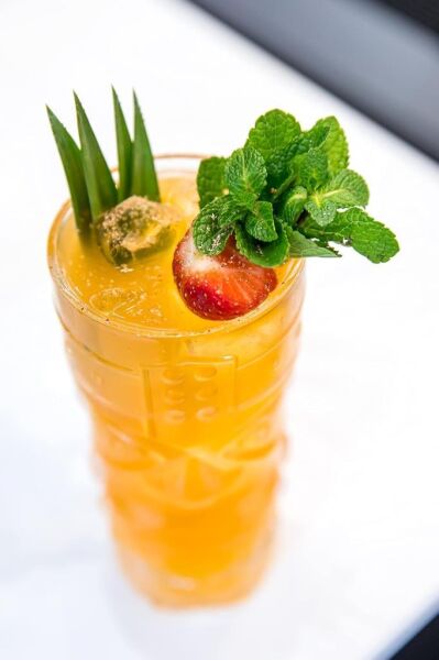 Globy Hawaii Tiki Mug Kokteyl Bardağı Cam