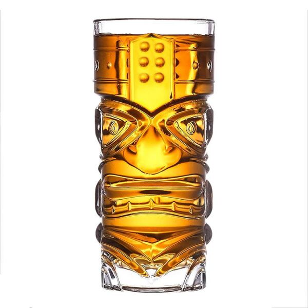 Globy Hawaii Tiki Mug Kokteyl Bardağı Cam