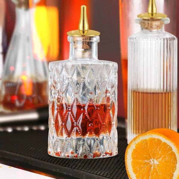 Globy Kapaklı Bitter Şişesi 155 ml