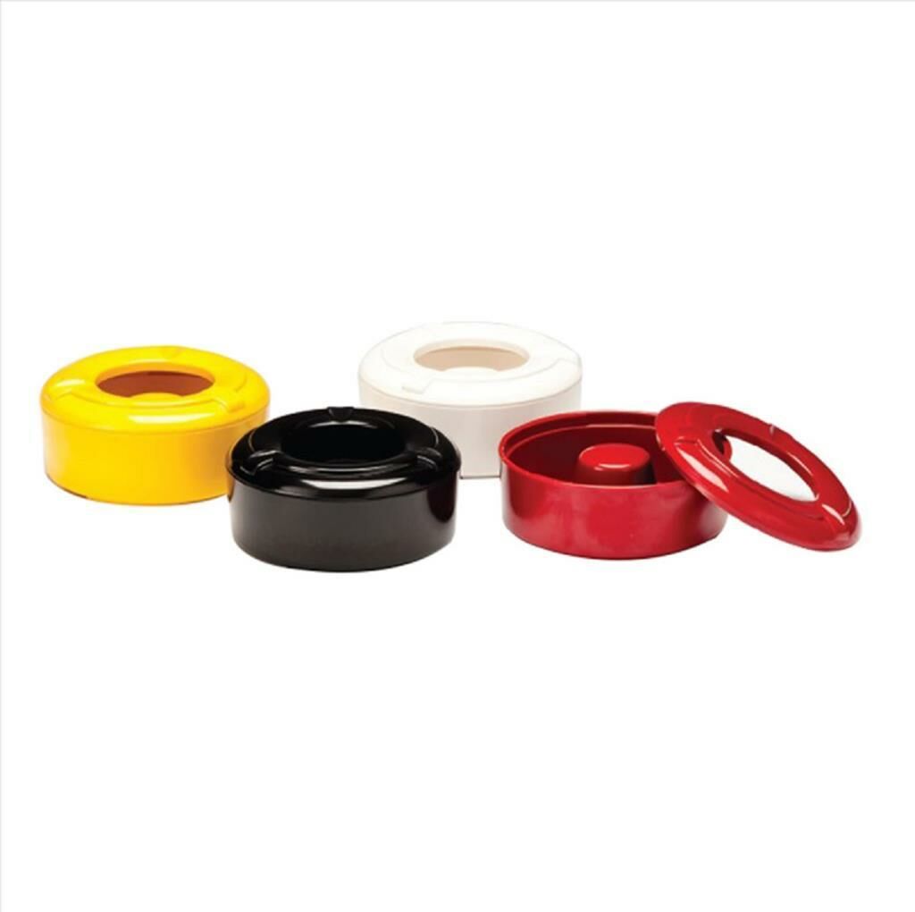 Zicco Melamin Küllük, Kül Tablası 10x4 cm, Kırmızı