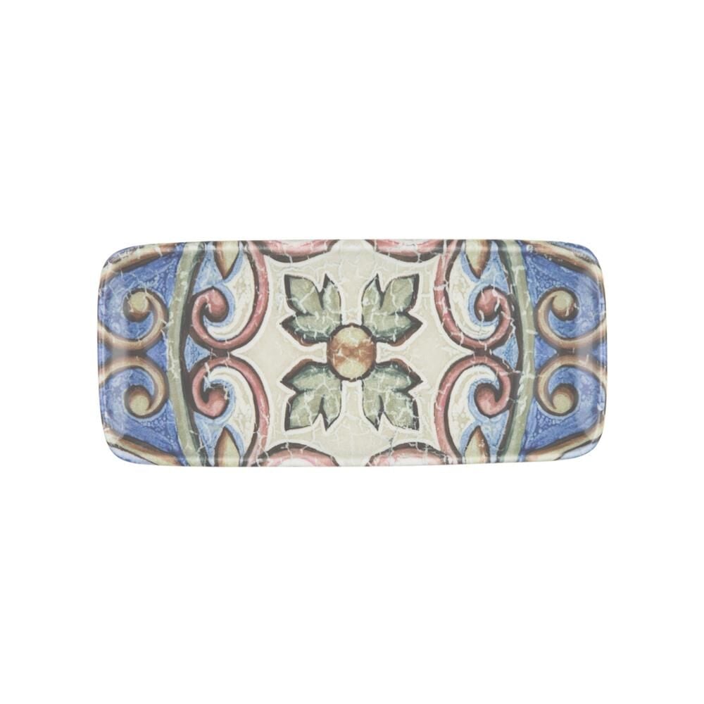 ID Fine Amalfi Quadro Dikdörtgen Kayık Tabak 22 cm 6’lı