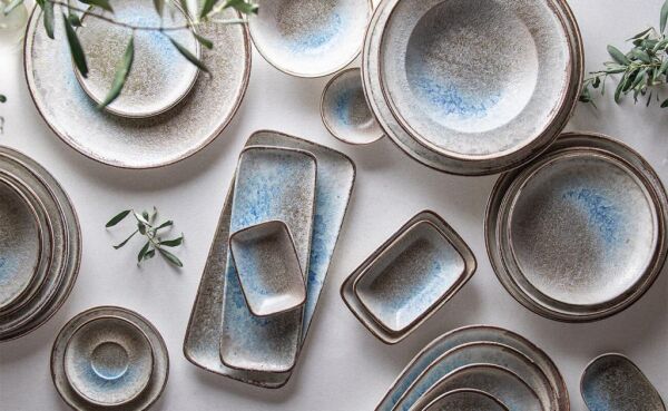 ID Fine Delta Düz Tabak 30 cm 6'lı