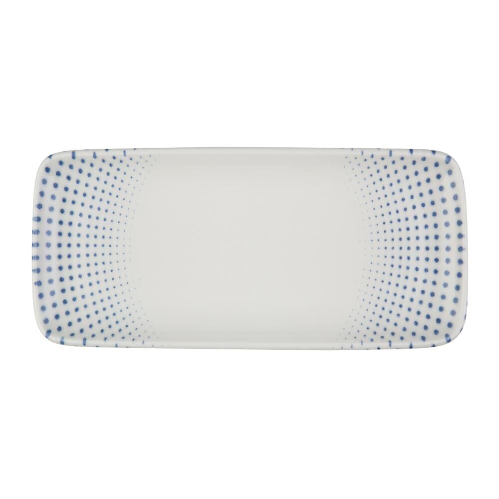 ID Fine Harmony Blue Quadro Dikdörtgen Tabak 35 cm 6'lı