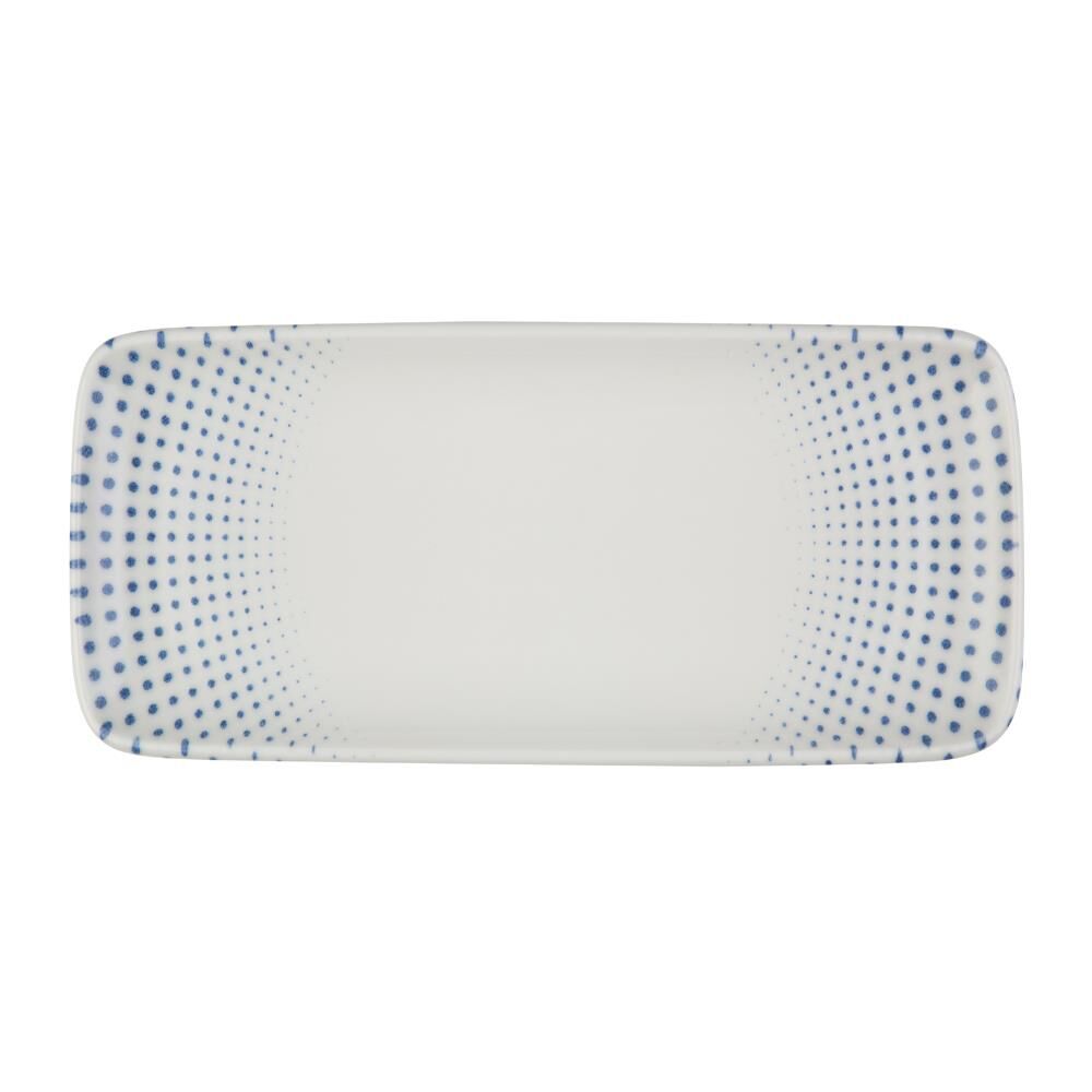 ID Fine Harmony Blue Quadro Dikdörtgen Tabak 35 cm 6'lı