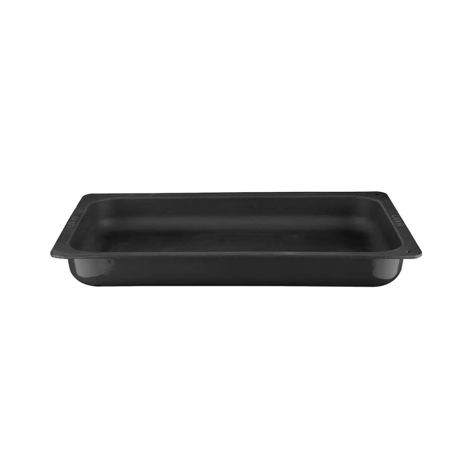 Lava Döküm Dikdörtgen 1/1 Gastronomi Küvet 32x53 cm Siyah