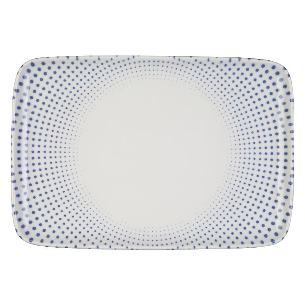 ID Fine Harmony Blue Quadro Dikdörtgen Tabak 37 cm 6'lı