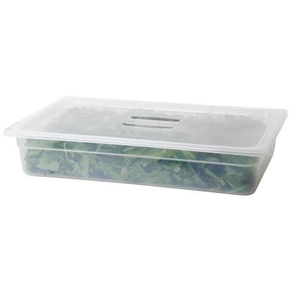 Cambro GN 1/1 Gastronom Kulplu Küvet Kapağı, Polipropilen Küvet Uyumlu - 10PPCH190