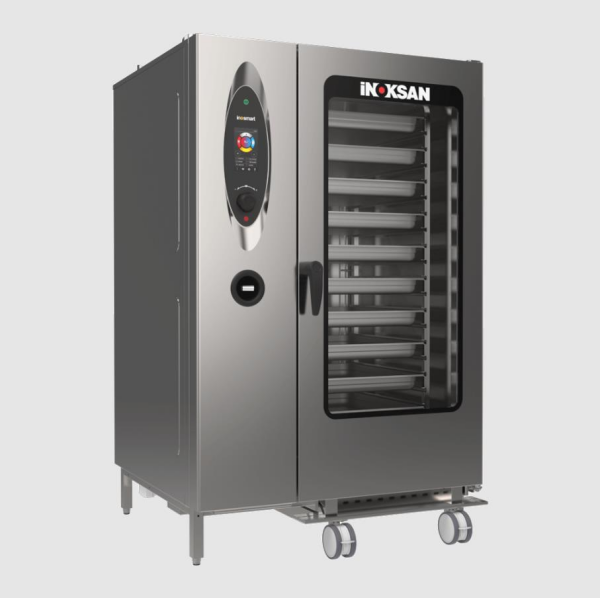 İnoksan FBE-40T - İnosmart Elektrikli Dokunmatik Kombi Fırın GN 1/1 40 Tepsi