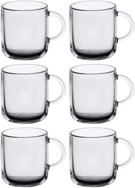 Paşabahçe 55192 Iconic Kulplu Kupa 245 cc 6'lı