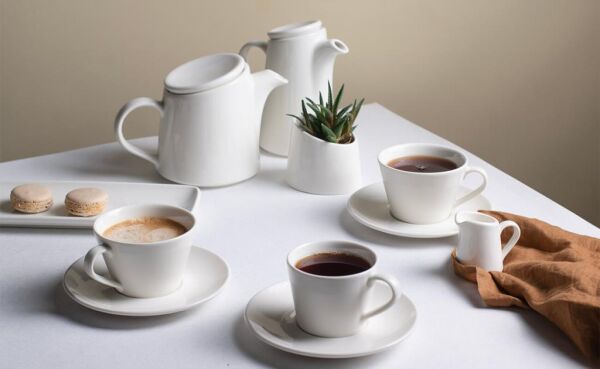 ID Fine Bevel Kupa -Mug 300 cc 6'lı – Porselen Kahve Kupası