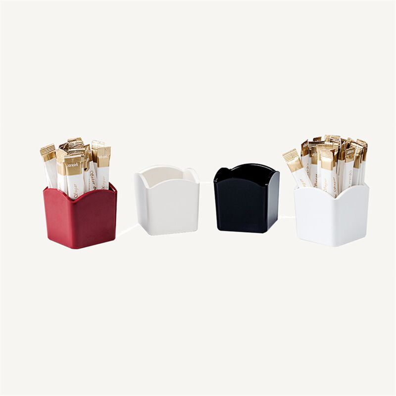 Zicco K-2049 Melamin Poşet Şekerlik, 6.5x6.5 cm, Kırmızı