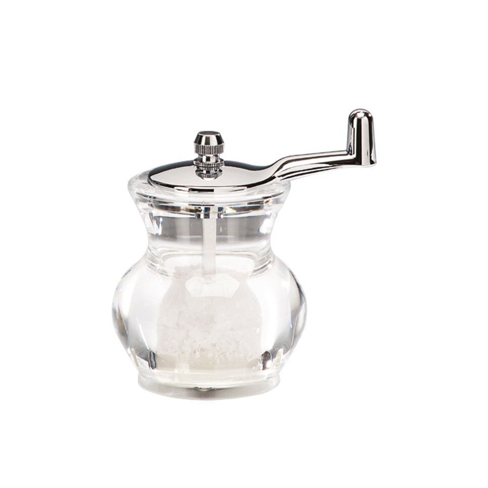 Zicco P041P Akrilik Tuz ve Karabiber Değirmeni, 10 cm