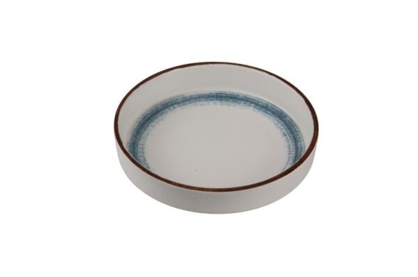 Globy Melamin Yuvarlak Sunum Kase 22.8x5.5 cm