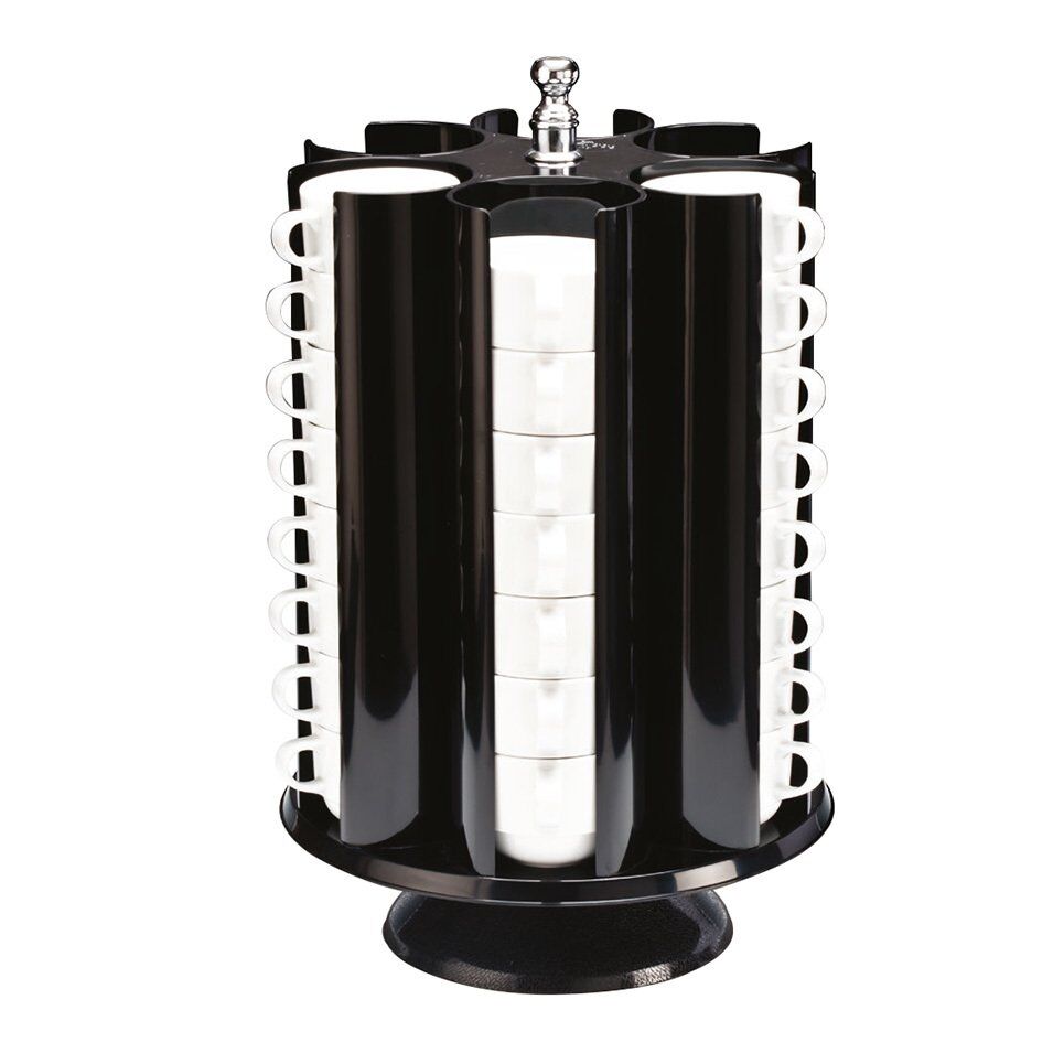 Zicco Polikarbon Döner Fincan Standı, Sosluk Reçellik Standı 30x48 cm