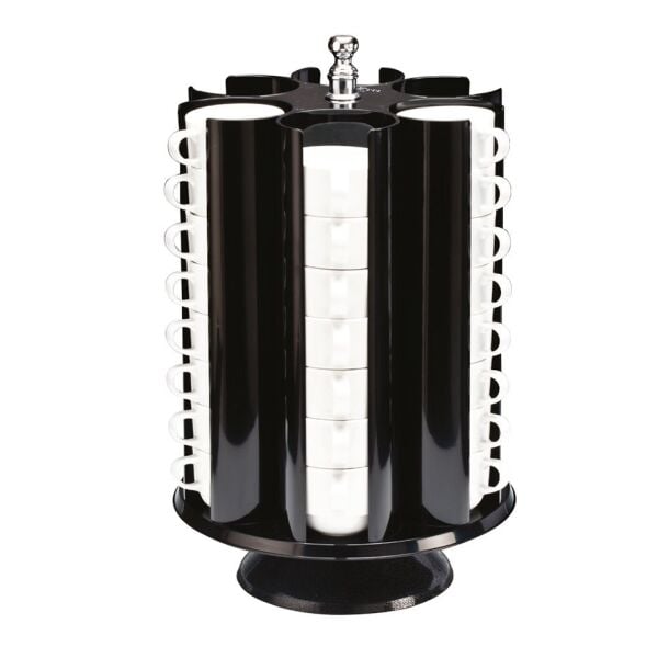Zicco Polikarbon Döner Fincan Standı, Sosluk Reçellik Standı 30x48 cm