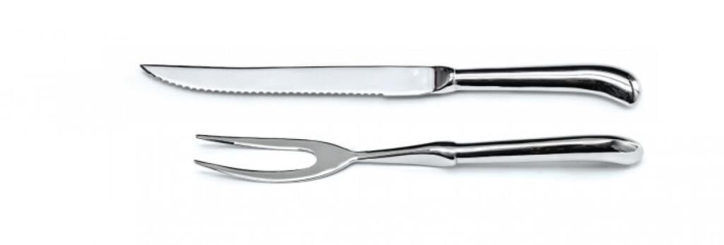 Zicco Şef Çatal Bıçak Takımı Metal Saplı 2'li Set ZB-022