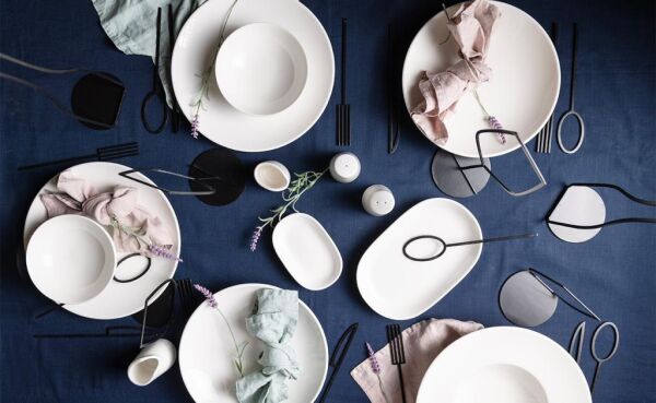 ID Fine Lona Düz Tabak 27 cm 12'li