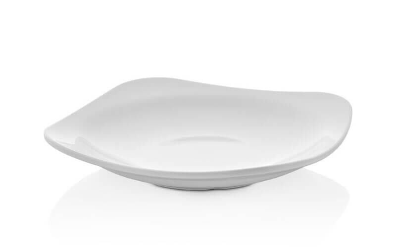 Külsan Melamin Kırılmaz Kare Çukur Tabak 24 cm