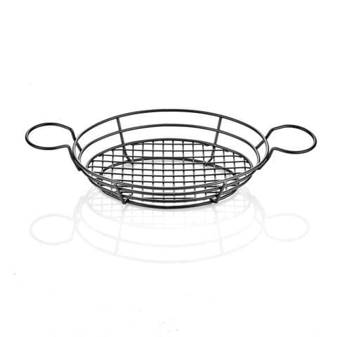 Altınbaşak A 007 01 Metal Oval Sunum Sepeti 28 x 20 cm