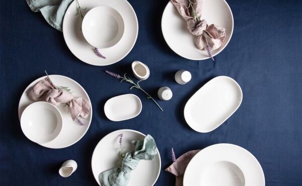 ID Fine Magnus Oval Kayık Tabak 37 cm 6'lı