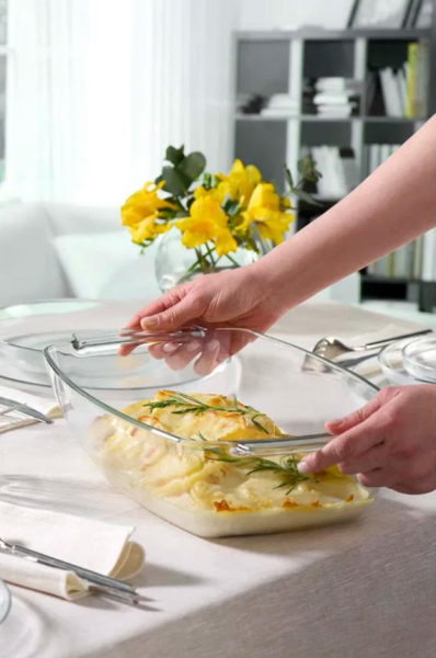 Paşabahçe 590046 Borcam Fırın Tepsi 4420 cc