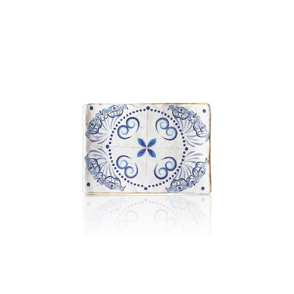 Külsan Deco Boutique Athena Dikdörtgen Servis Tabağı 19x13.5 cm