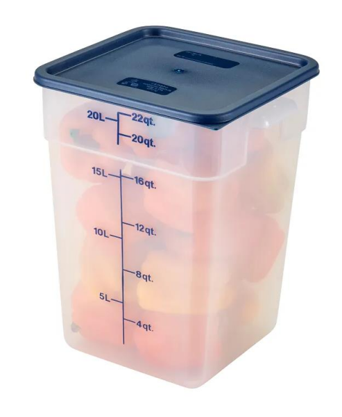 Cambro SFC12 Saklama Kabı Kapağı 12–18–22 Lt Uyumlu