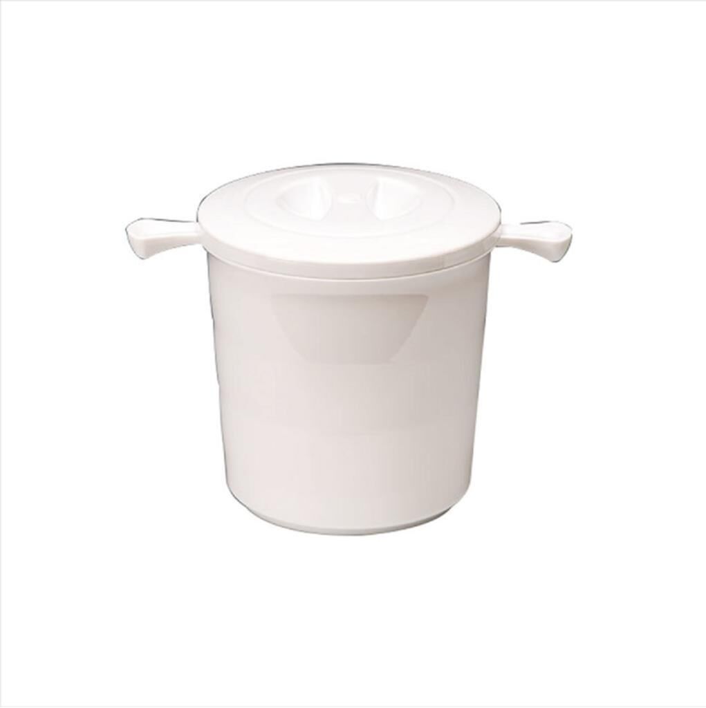 Zicco Polikarbona Çift Cidarlı Buz Kovası Beyaz