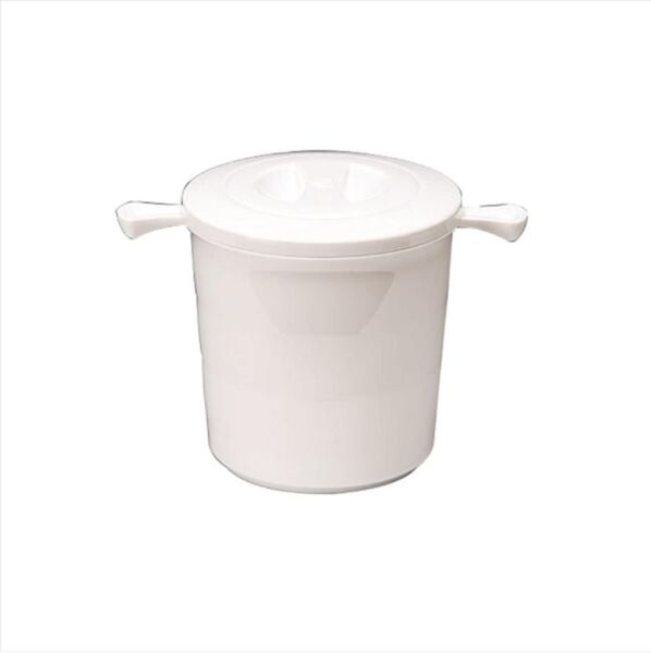 Zicco Polikarbona Çift Cidarlı Buz Kovası Beyaz