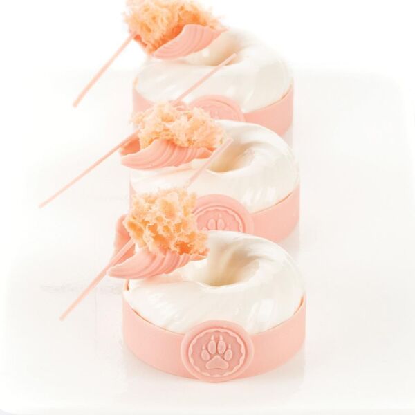 Silikomart Mini Interccıo Silikon Kek Kalıbı 6'lı