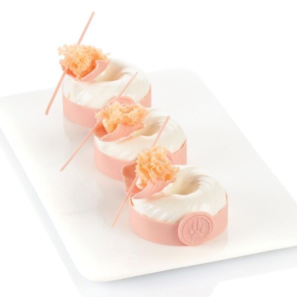 Silikomart Mini Interccıo Silikon Kek Kalıbı 6'lı