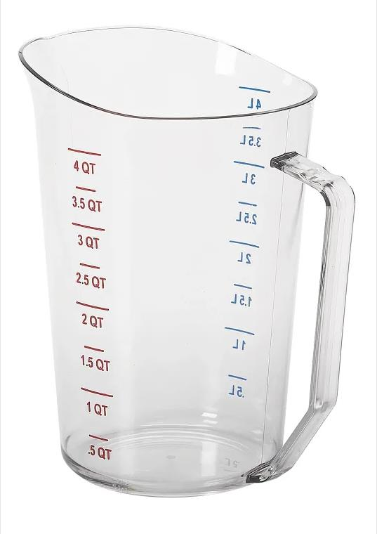 Cambro 400MCCW Camwear Polikarbon Ölçü Kabı 4 Lt