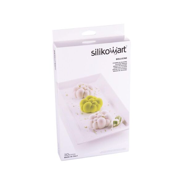 Silikomart Bollicine Kabarcık Silikon Kek Kalıbı 6'lı