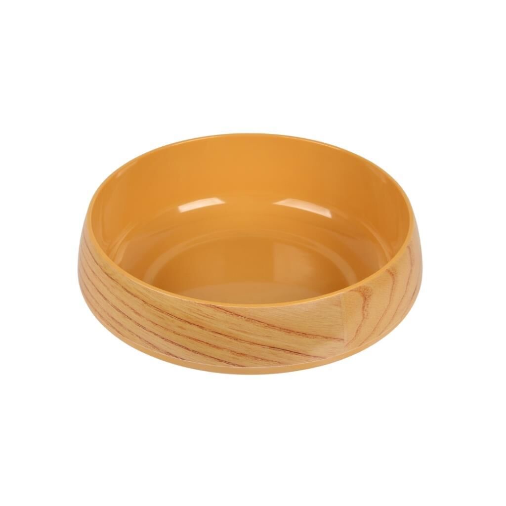 Globy Melamin Ahşap-Sarı Kase 29x10 cm