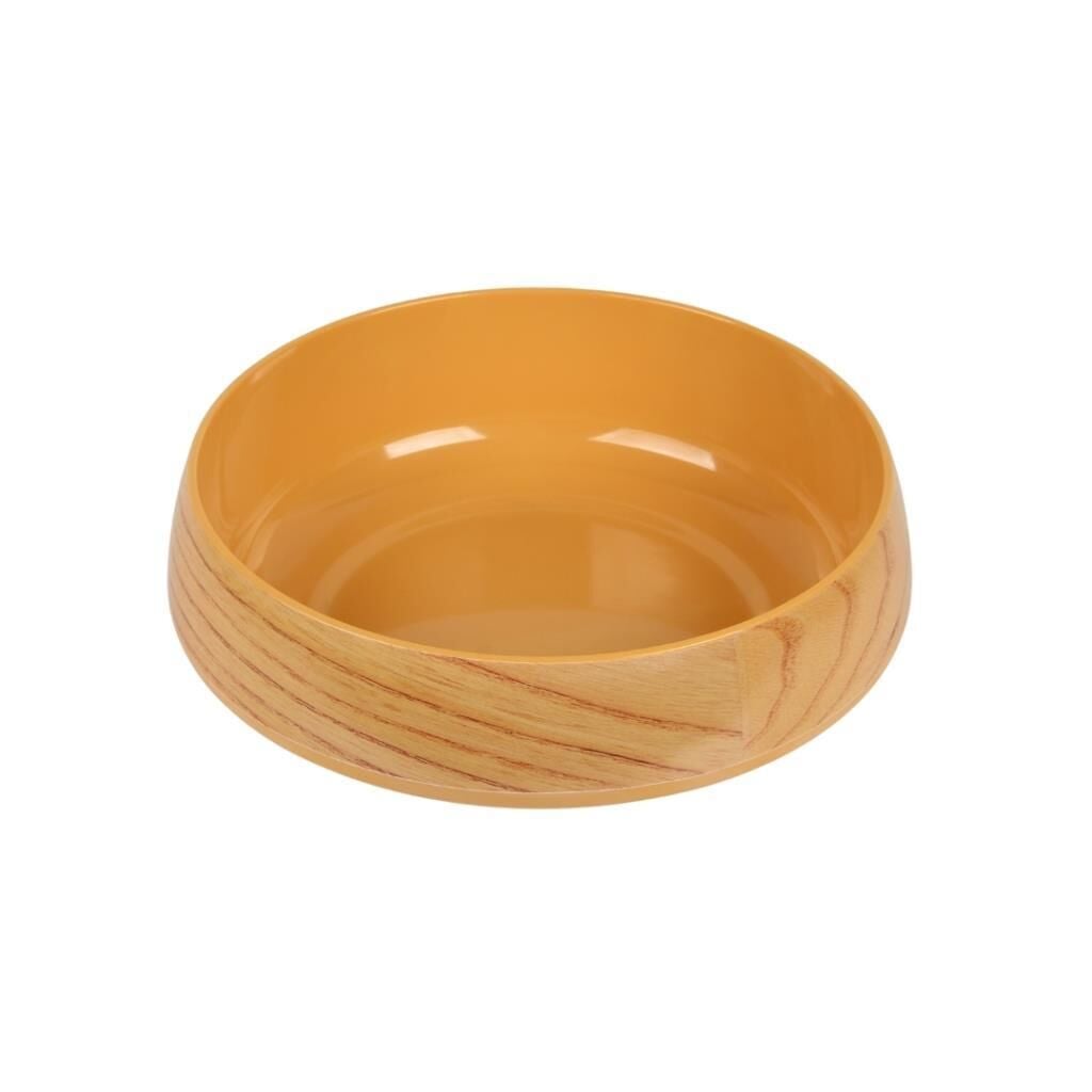 Globy Melamin Ahşap-Sarı Kase 29x10 cm