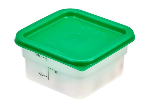 Cambro SFC2 Kare Saklama Kabı Kapağı 1,9–3,8 Lt