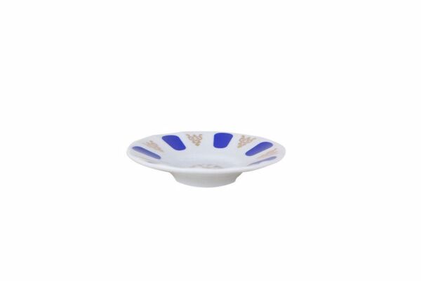 Porland Porselen 122912 Mavi Ergonomik Çay Tabağı 12 cm 12'li