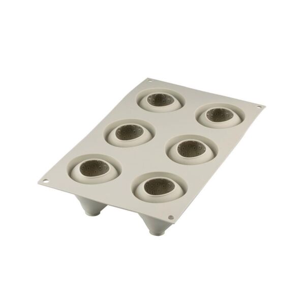 Silikomart Fragole E Panna Çilek ve Krema Silikon Kek Kalıbı 6'lı